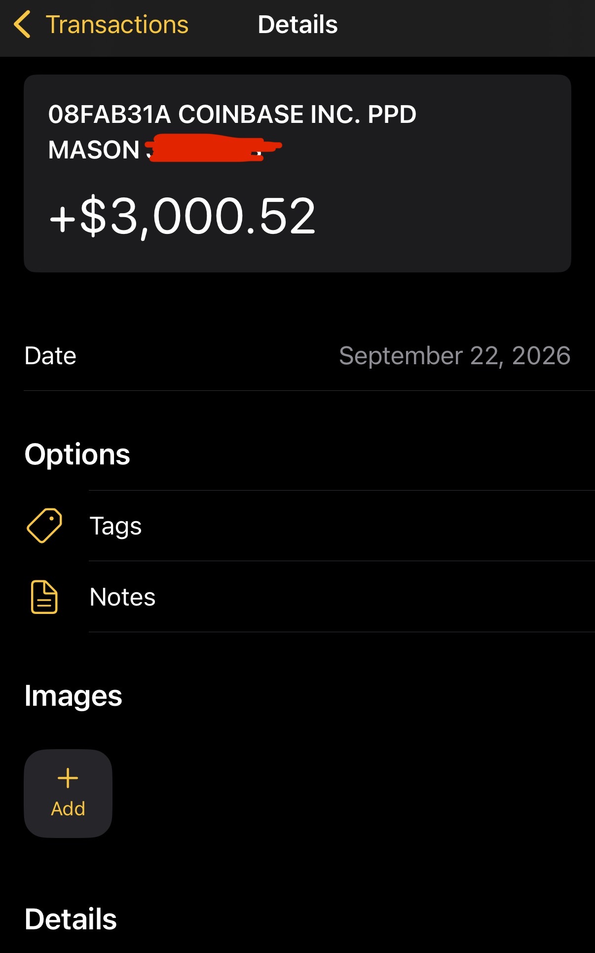 Payout proof: $3,000.52 brand payment received